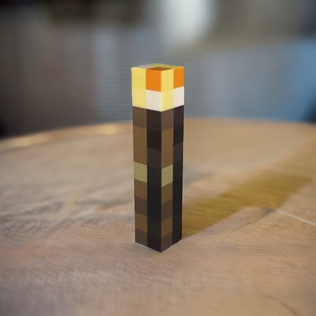 Antorcha de minecraft LED